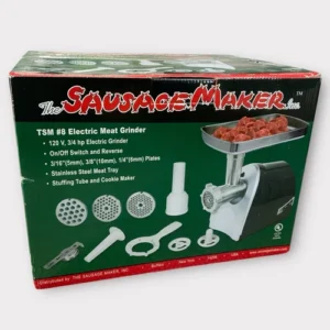 New In Box The Sausage Maker TSM#8 Electric Meat Grinder