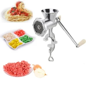 Heavy Duty Manual Sausage Maker Meat Mincer & Grinder Hand Operated Kitchen Tool