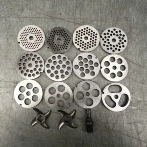 1Pc #12 Type Replaceable Meat Grinder Plate Hole 3-18mm Chopper Disc Mincer Part
