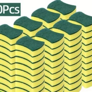 40pcs Dish Washing Sponge Scouring Pad Lot Scrubber Brush Kitchen Cleaning Tools
